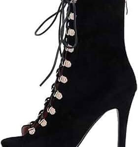 Buty do tańca High Heels skóra zamszowa