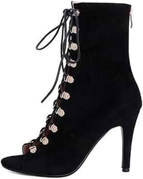 Buty do tańca High Heels skóra zamszowa