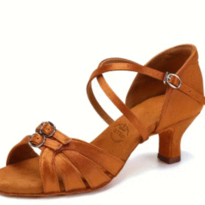 Buty do tańca regulowane 5 cm mosiądz