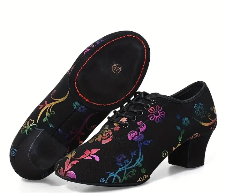 buty do tańca praktisy/ ćwiczki zdobione