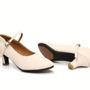 Buty do tańca buty ślubne zakryte skóra standard