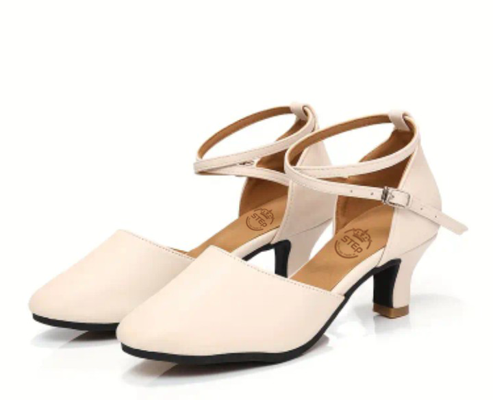 Buty do tańca - beżowe / ślubne