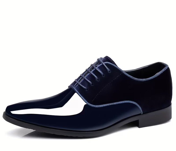 Męskie buty do tańca Męskie buty ślubne - obrazek 2