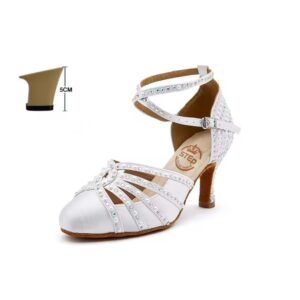 Buty do tańca buty ślubne zakryte cyrkonie i perły