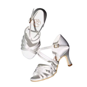 Buty ślubne buty do tańca satyna upięcie spód