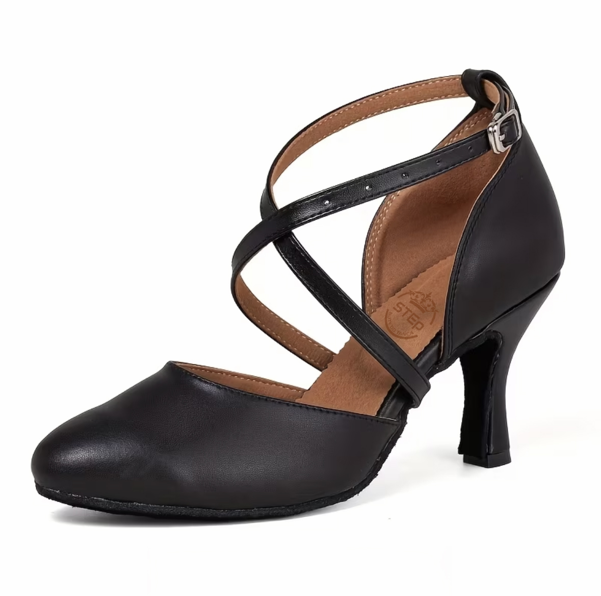 Buty do tańca towarzyskiego damskie skórzane STEp Classic