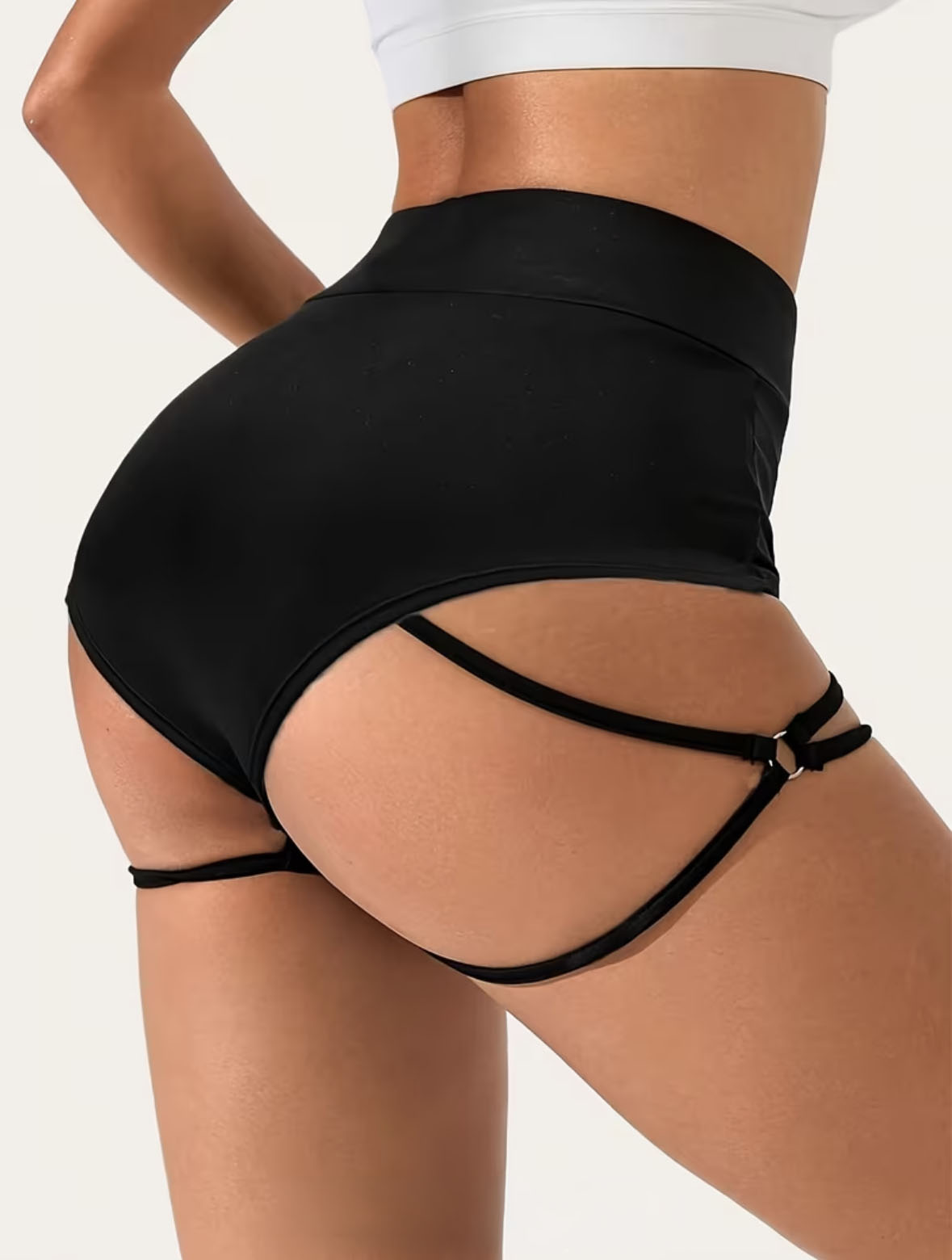 Spodenki do tańca Hing Heels treningowe wiązane - obrazek 2